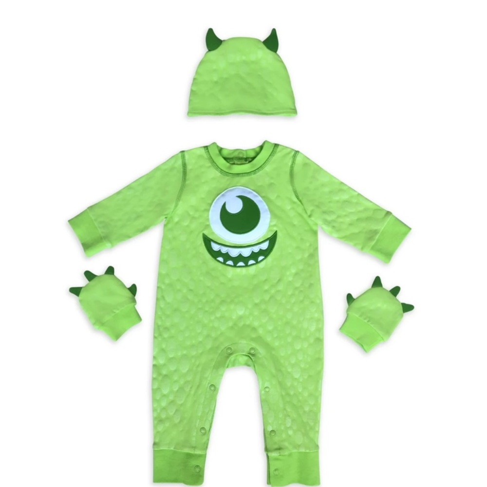Mike Wazowski Costume Romper for Baby